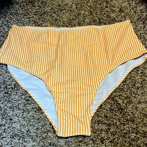 High waisted bathing suit bottoms!